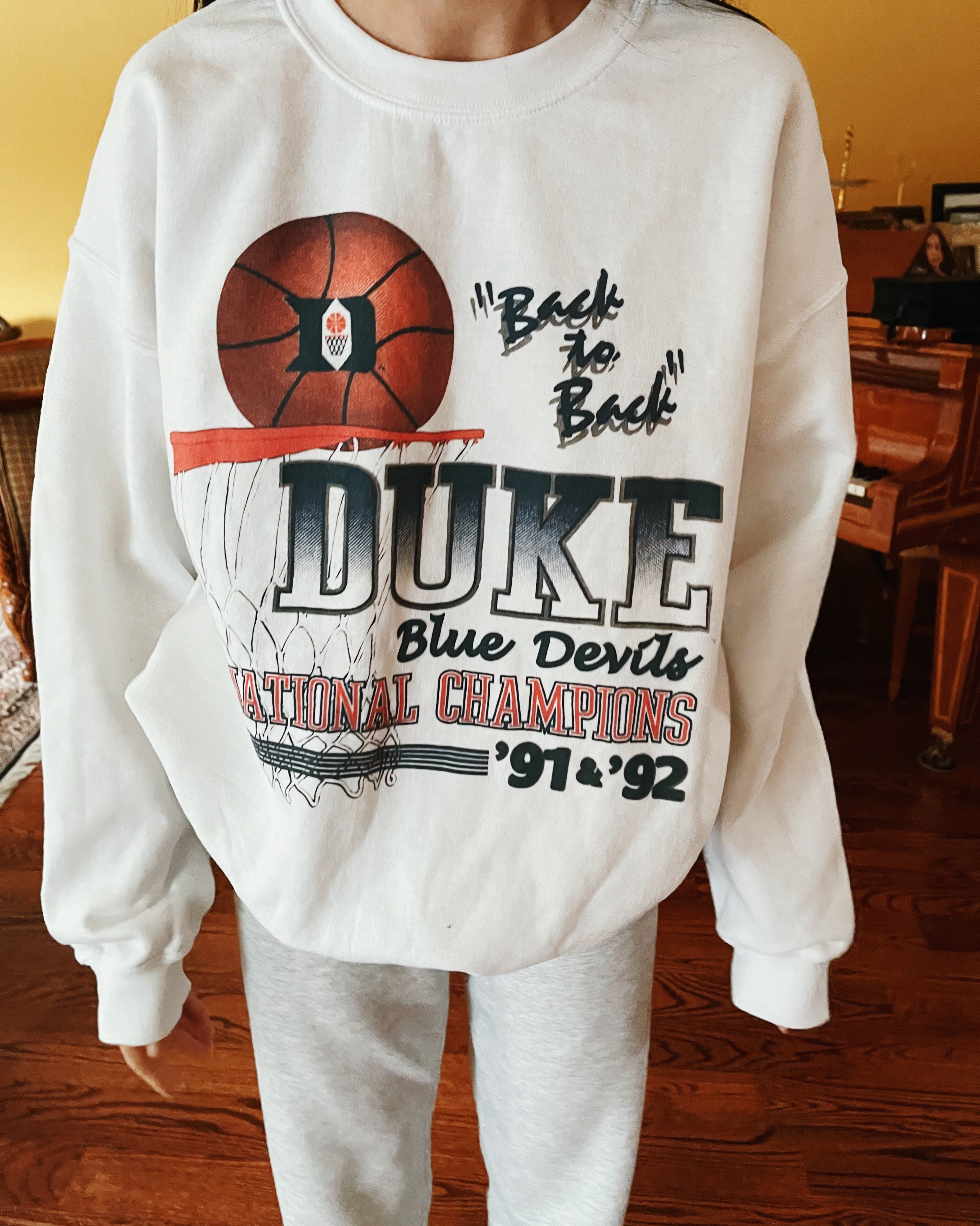 Duke ビンテージ スウェット ネイビー