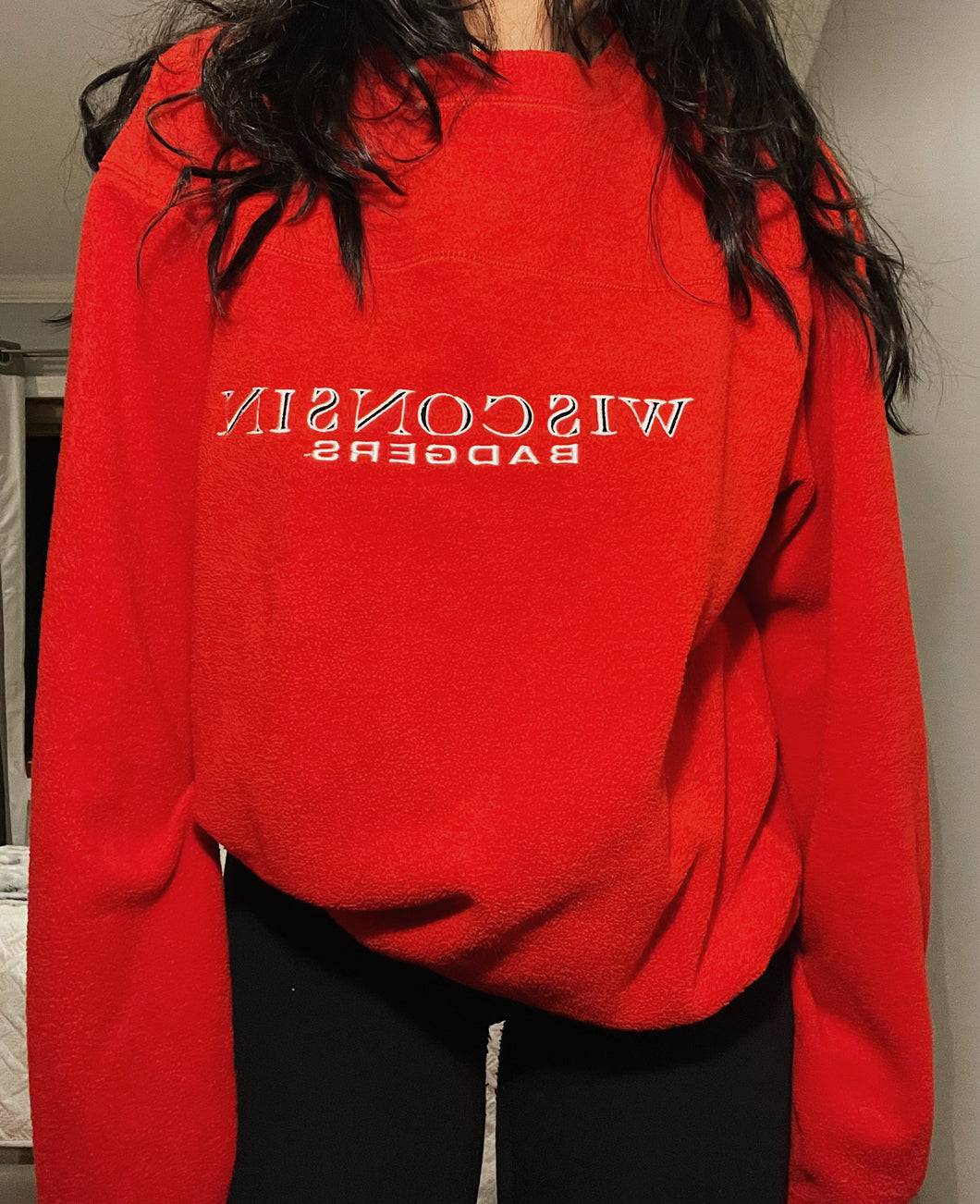 University of Wisconsin Vintage Fleece Sweatshirt