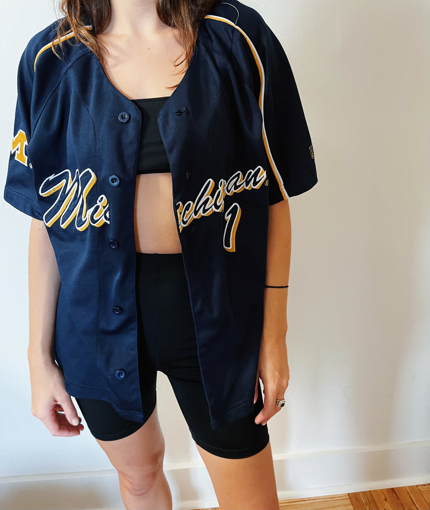 NEW IN Michigan Vintage Baseball shirt