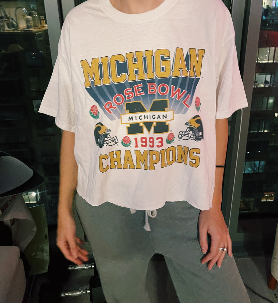 Michigan White Rose Bowl Tee