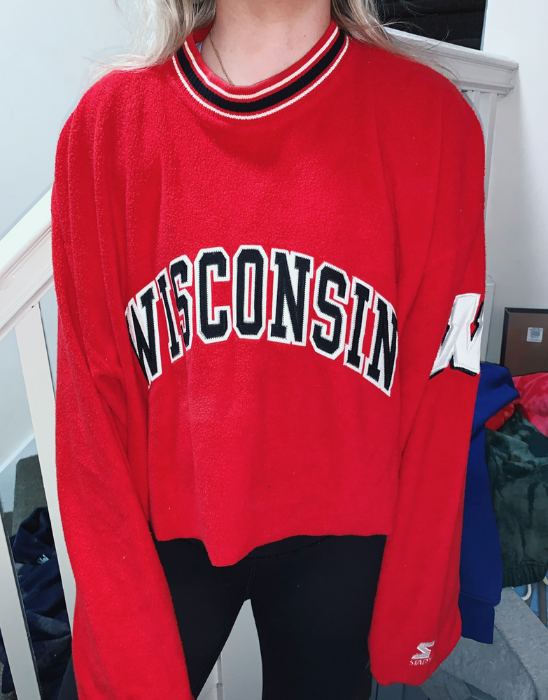 Vintage 90's FISHING Wisconsin Sweatshirt