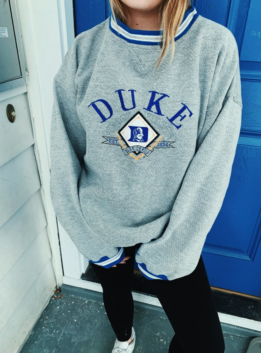 Vintage duke sweatshirt outlet
