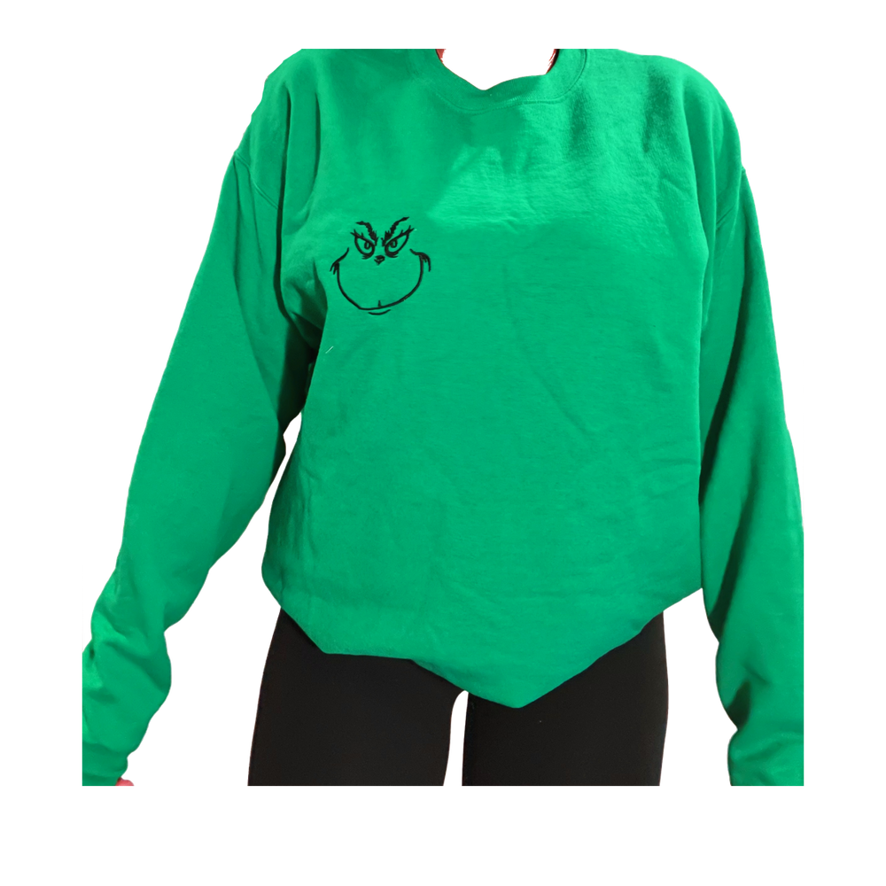 Grinch Green Sweatshirt